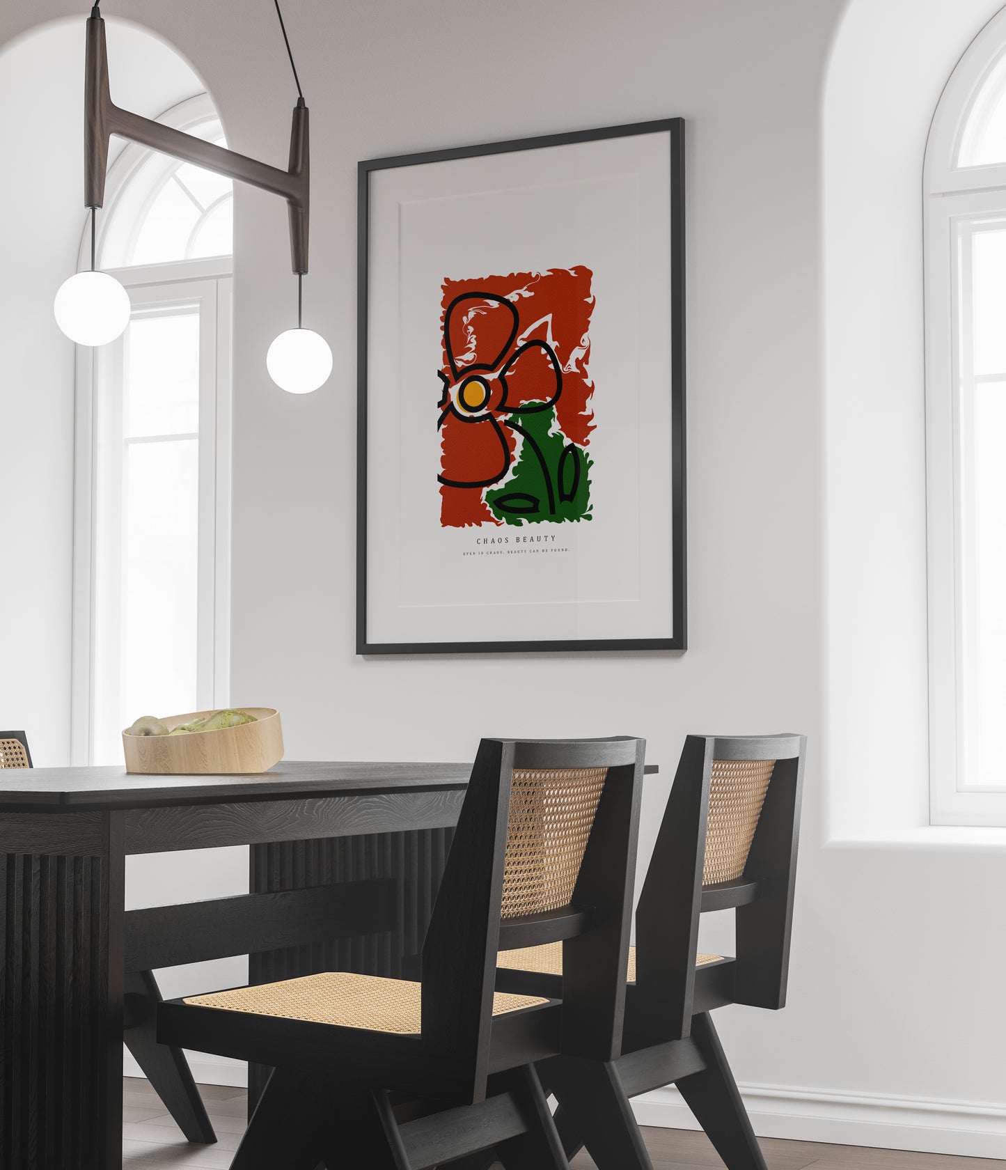 Plakat „Chaos Beauty”