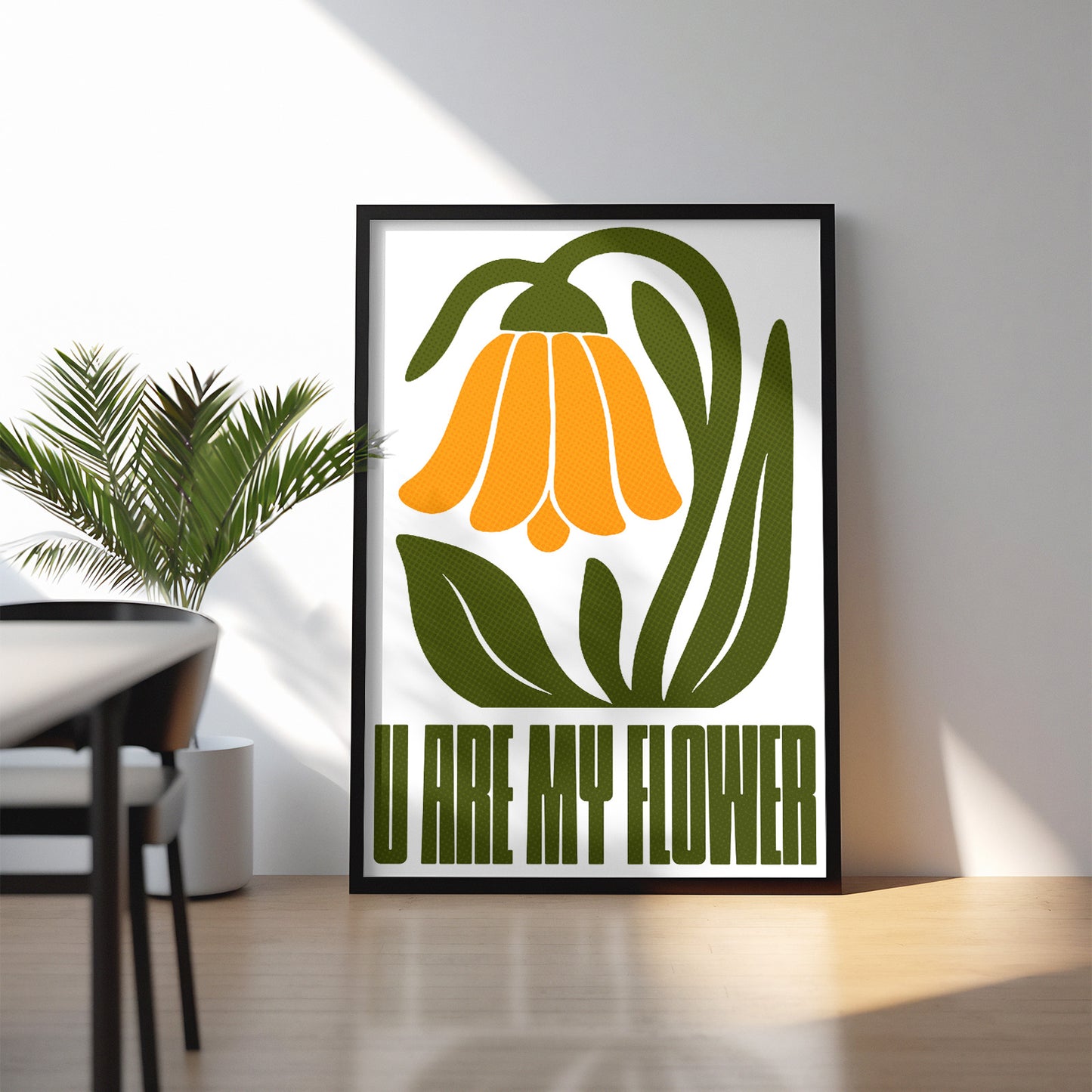 Plakat „U Are My Flower”