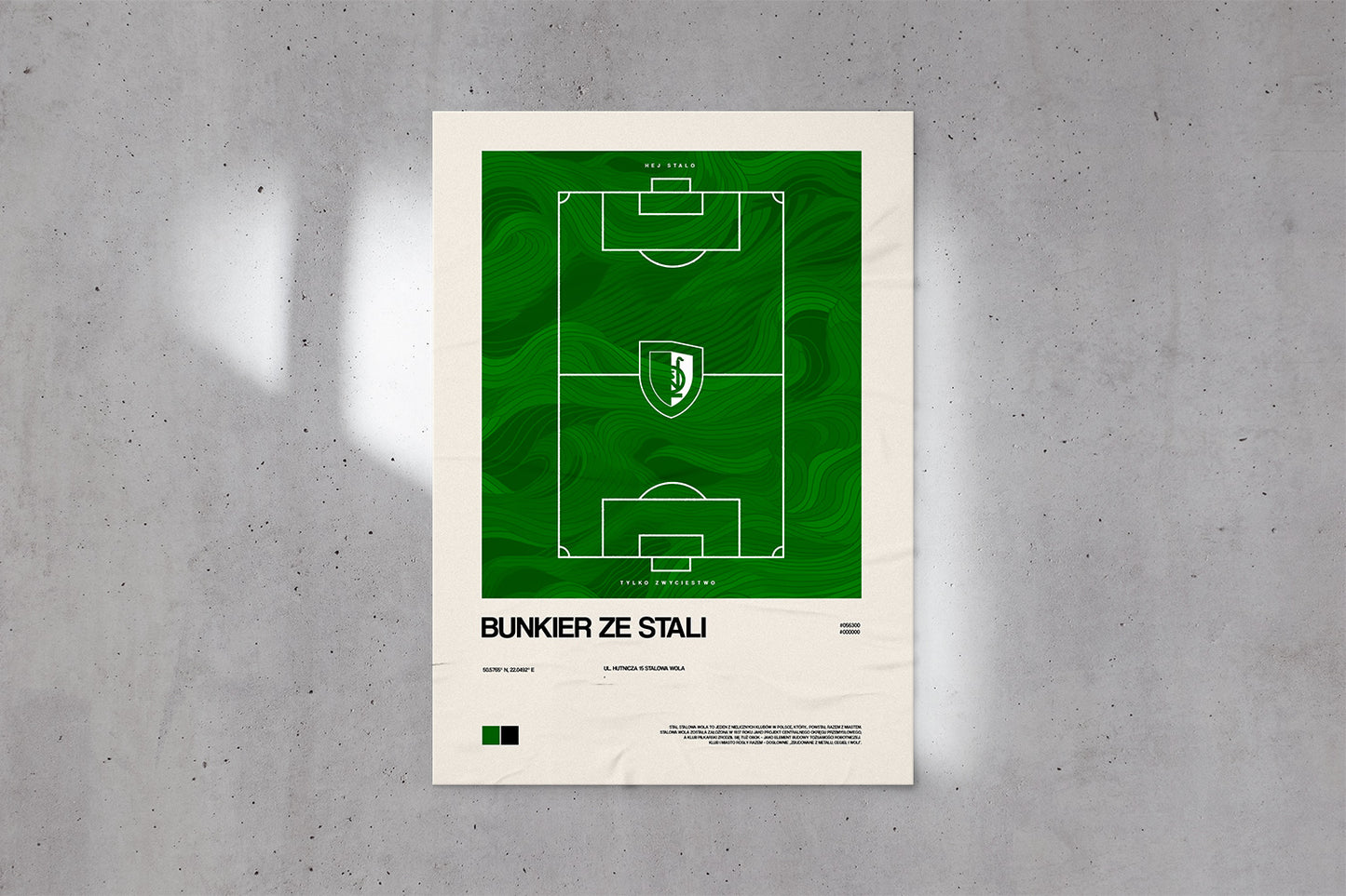 Plakat "Bunkier ze Stali"