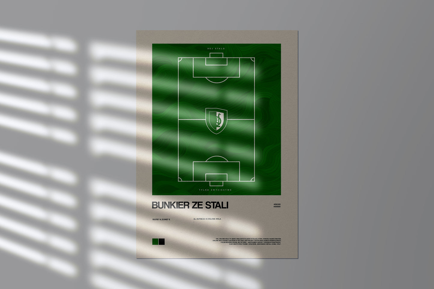 Plakat "Bunkier ze Stali"