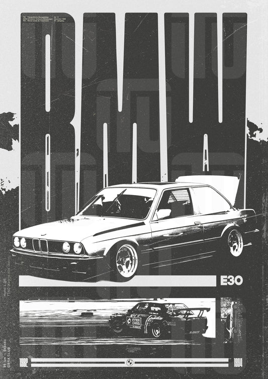 Koszulka "BMW E30"
