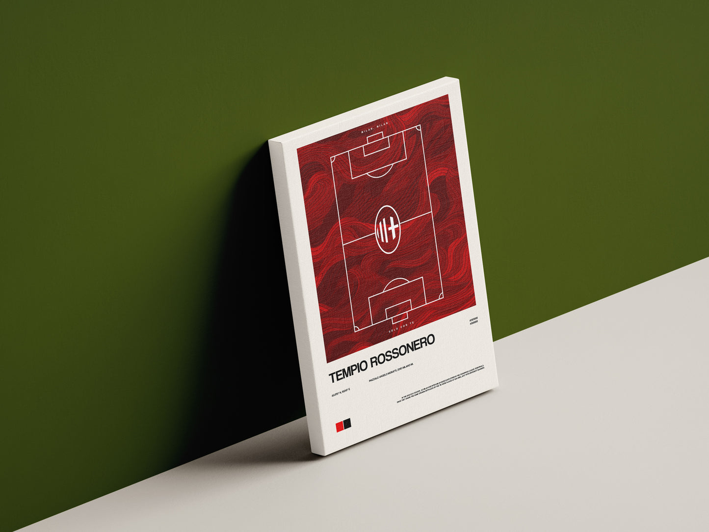 Obraz „Tempio Rossonero – Świątynia Mediolanu”