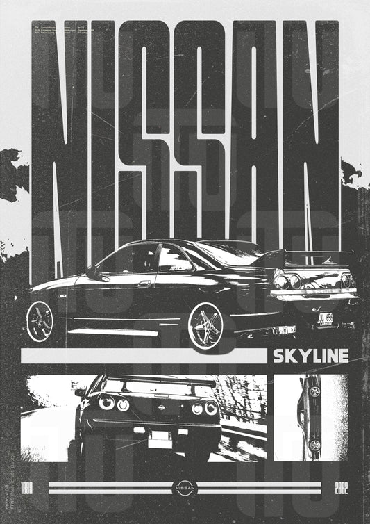 Koszulka "Nissan Skyline"