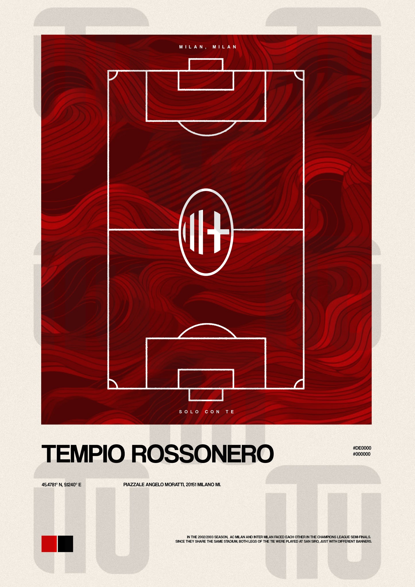 Obraz „Tempio Rossonero – Świątynia Mediolanu”