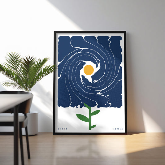 Plakat „Storm Flower”