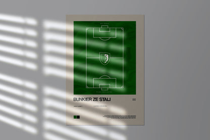 Plakat "Bunkier ze Stali"