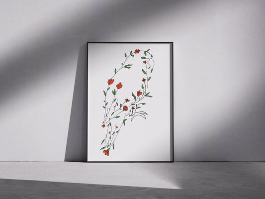 Plakat „Ogród Skrzydeł”