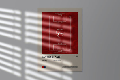 Plakat „Czerwony Bastion – Duma Północy Londynu”
