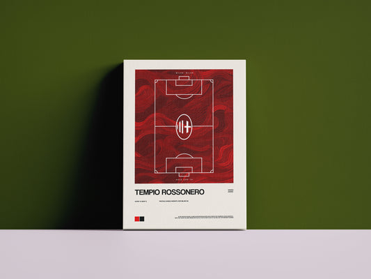 Obraz „Tempio Rossonero – Świątynia Mediolanu”