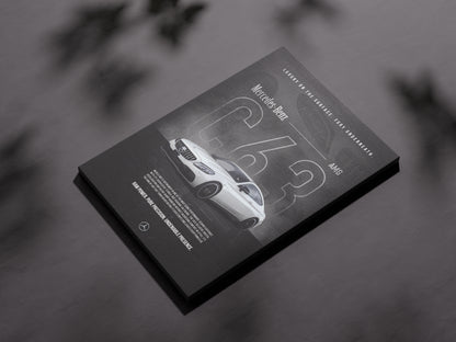 Obraz „Mercedes AMG C63"