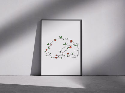 Plakat „Zajęczy Rozkwit”